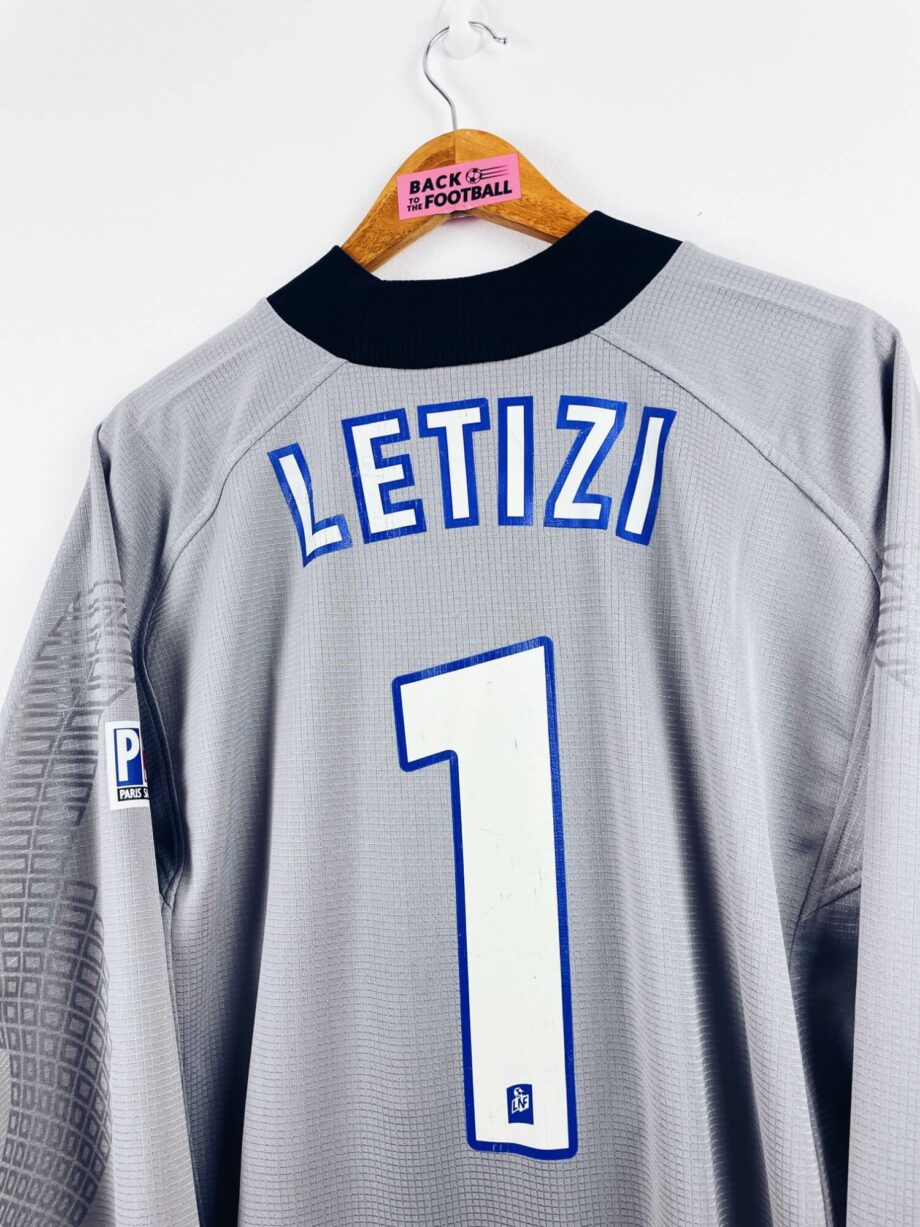 maillot vintage gardien PSG 2000/2001 manches longues floqué Letizi #1