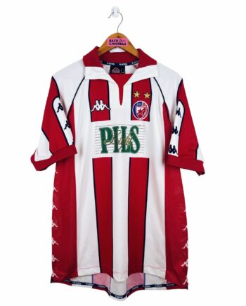maillot vintage domicile Red Star Belgrade 1998/2001