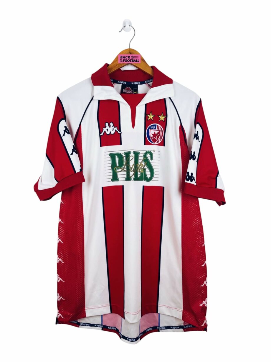 maillot vintage domicile Red Star Belgrade 1998/2001