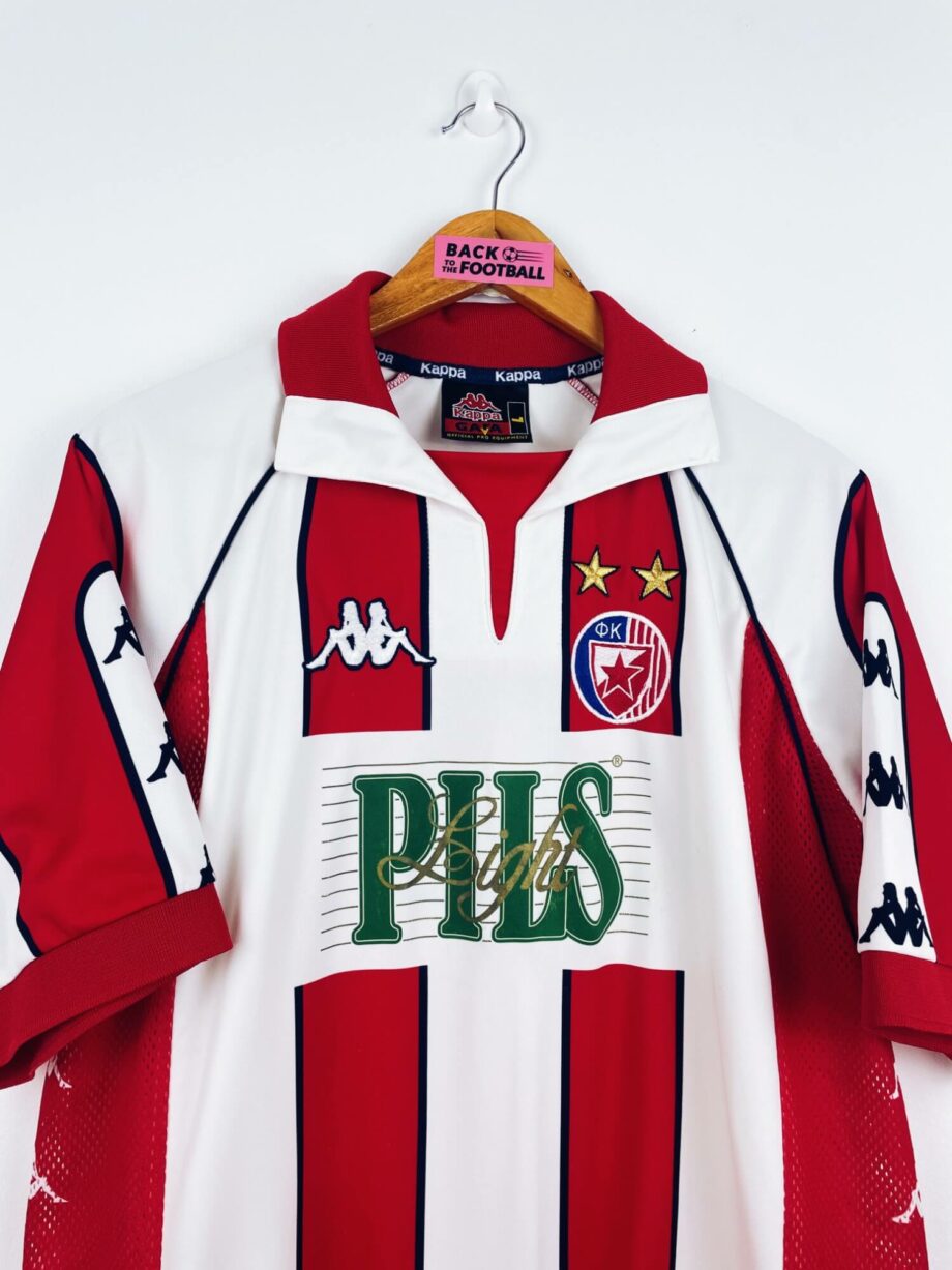 maillot vintage domicile Red Star Belgrade 1998/2001