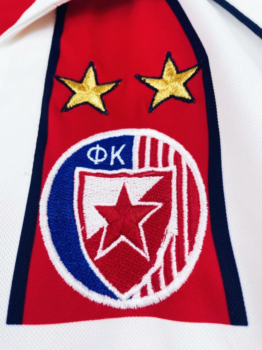 maillot vintage domicile Red Star Belgrade 1998/2001