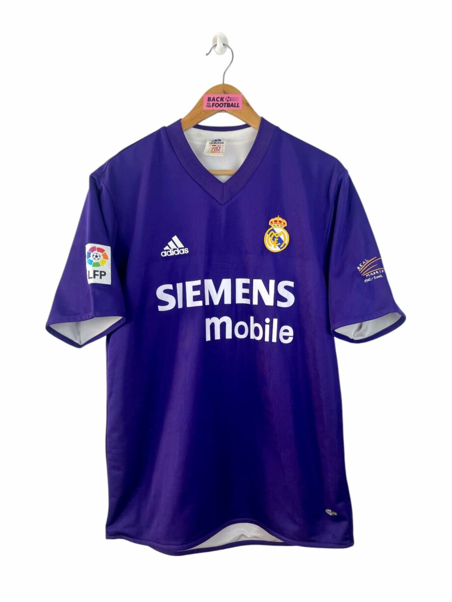 maillot vintage third Real Madrid 2002/2003 centenaire floqué Zidane #5