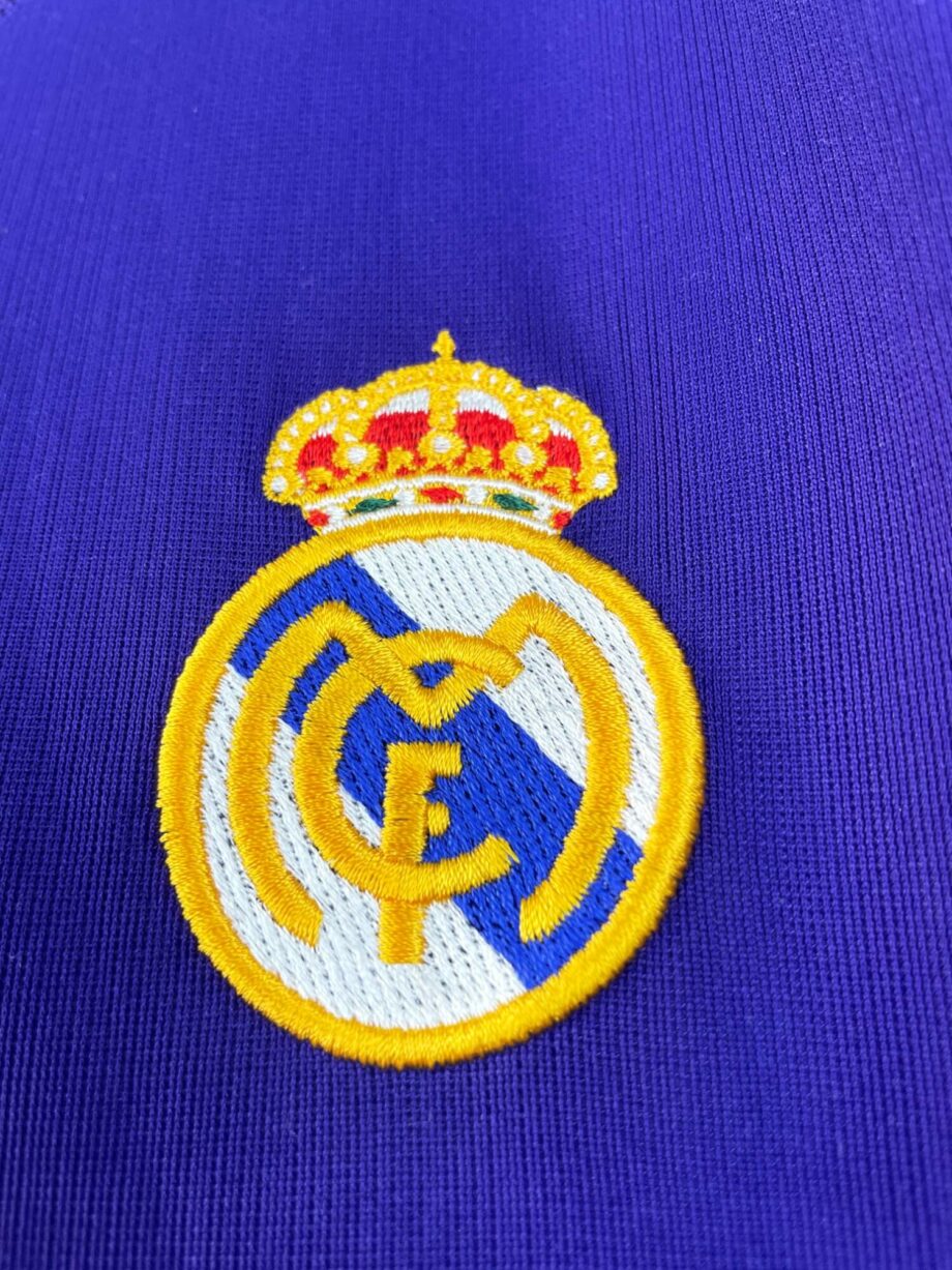 maillot vintage third Real Madrid 2002/2003 centenaire floqué Zidane #5