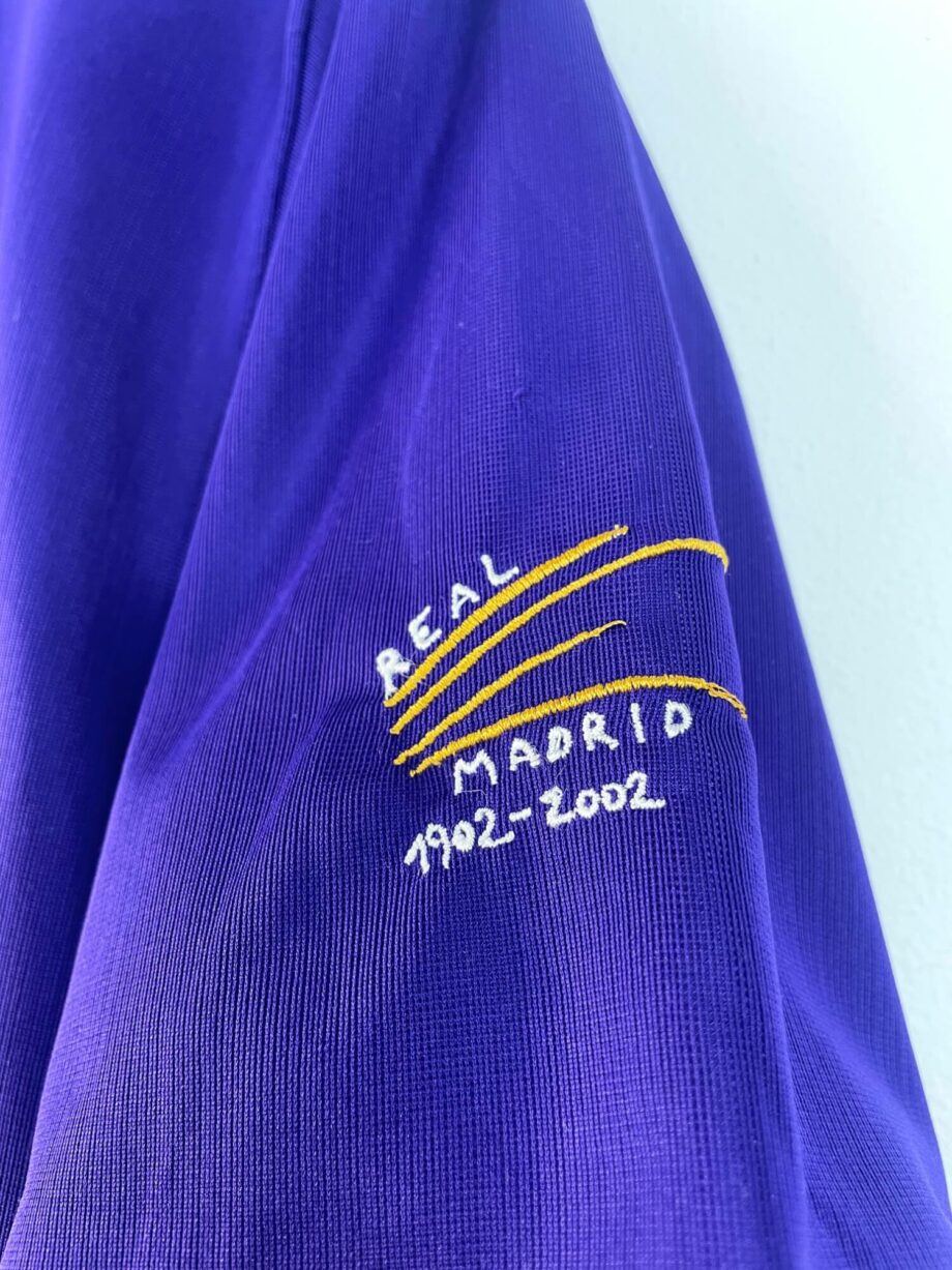maillot vintage third Real Madrid 2002/2003 centenaire floqué Zidane #5