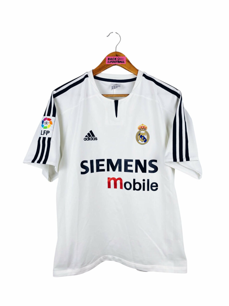 maillot vintage domicile Real Madrid 2003/2004 floqué Ronaldo #9
