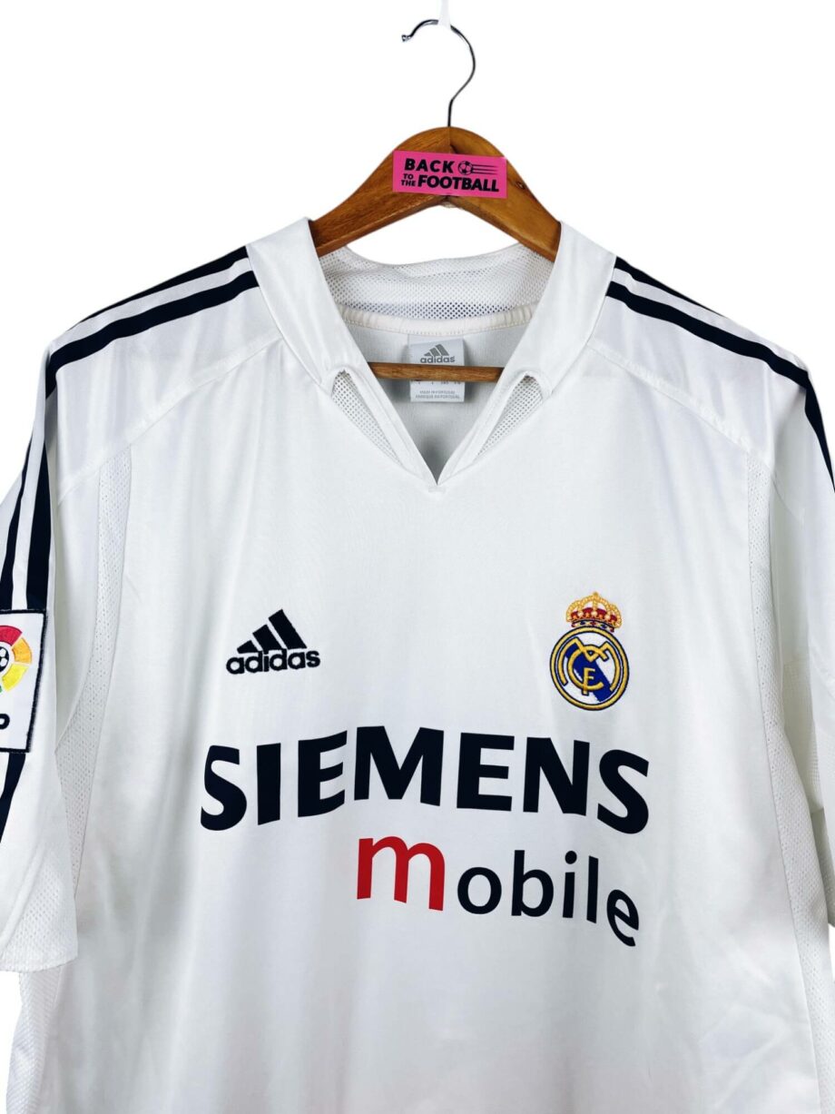maillot vintage domicile Real Madrid 2004/2005 floqué Ronaldo #9
