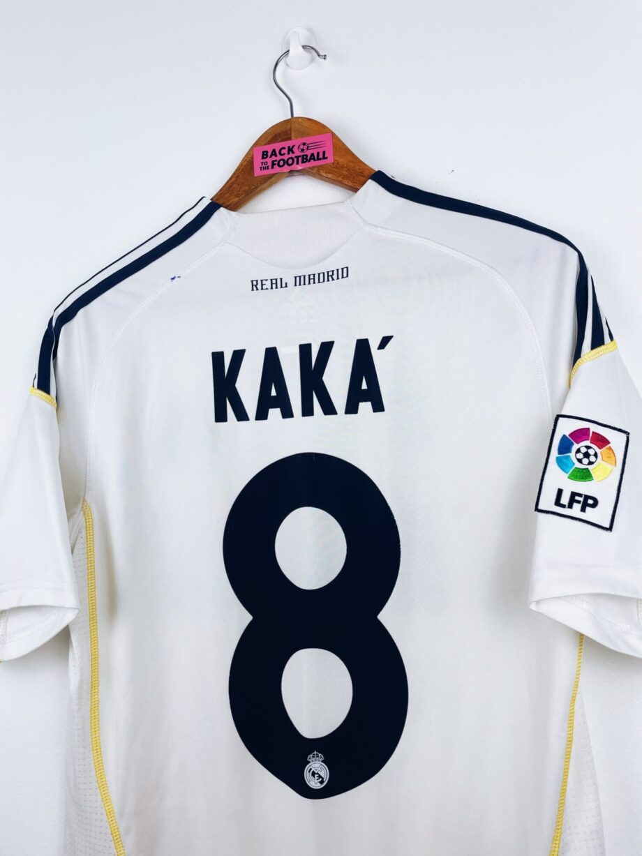 maillot vintage domicile Real Madrid 2009/2010 floqué Kaka #8