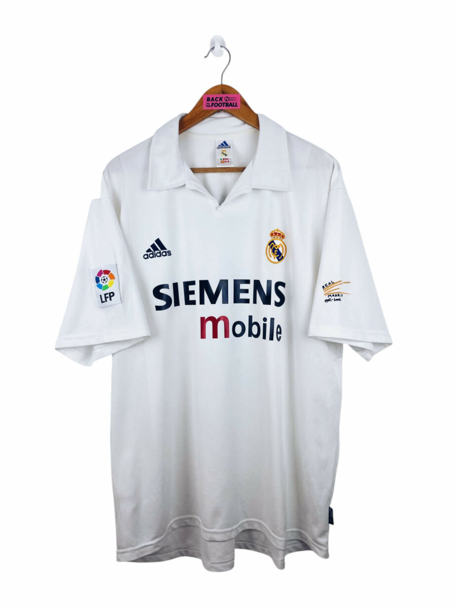 maillot vintage domicile Real Madrid 2002/2003 floqué Ronaldo #11