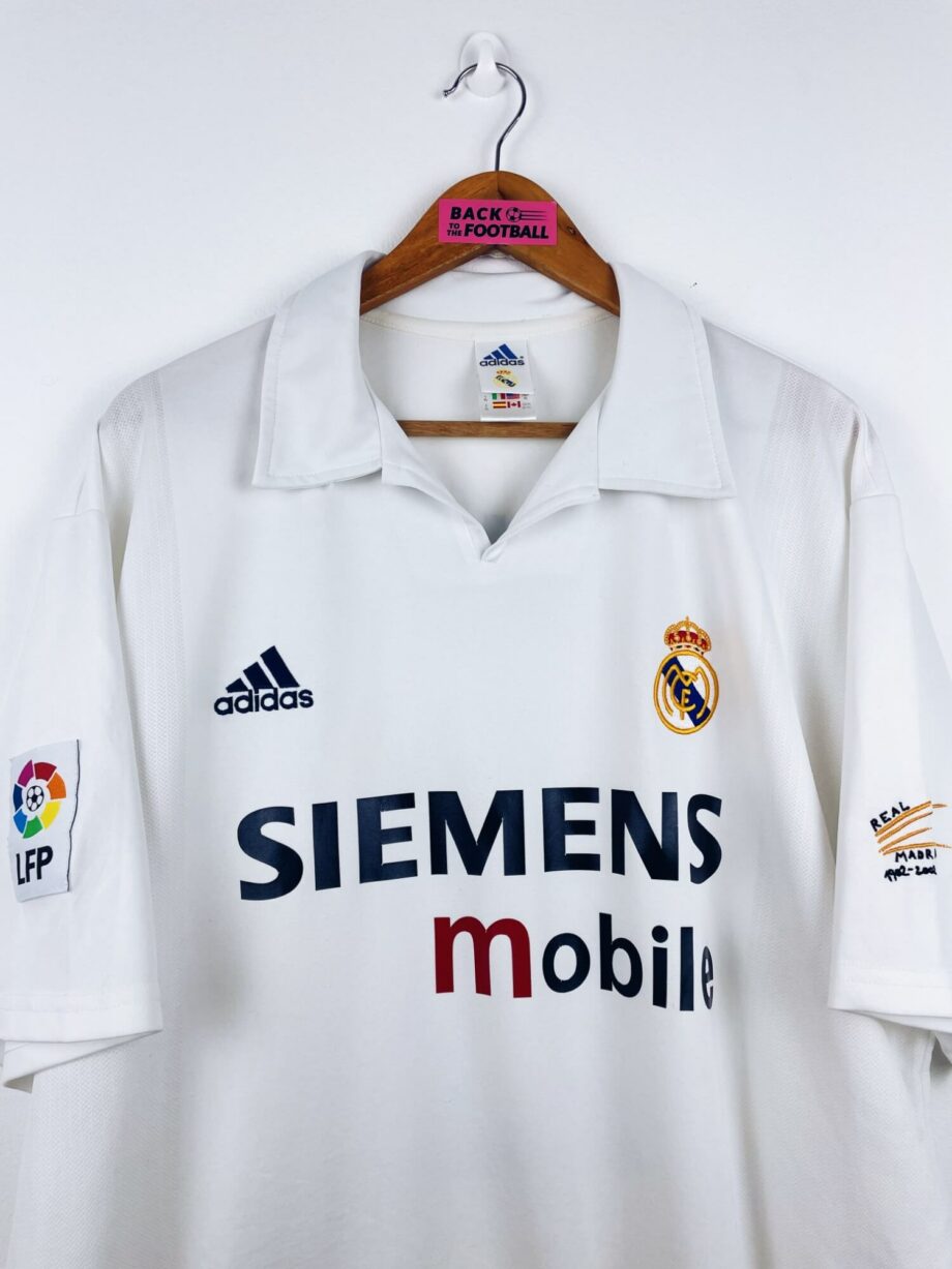 maillot vintage domicile Real Madrid 2002/2003 floqué Ronaldo #11