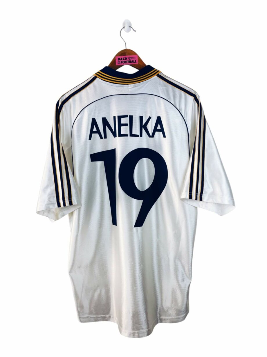 maillot vintage domicile Real Madrid 1999/2000 floqué Anelka #19