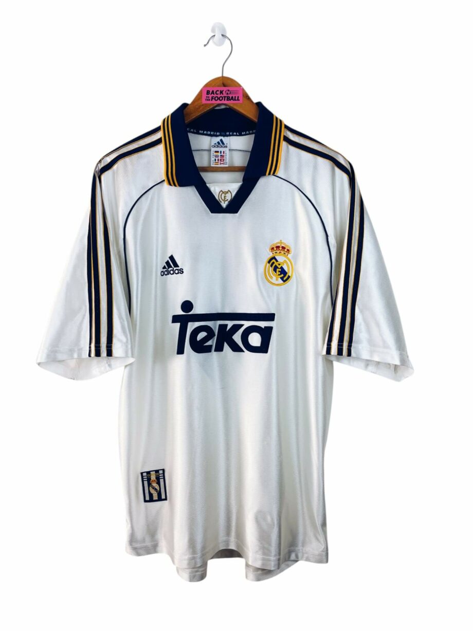 maillot vintage domicile Real Madrid 1999/2000 floqué Anelka #19