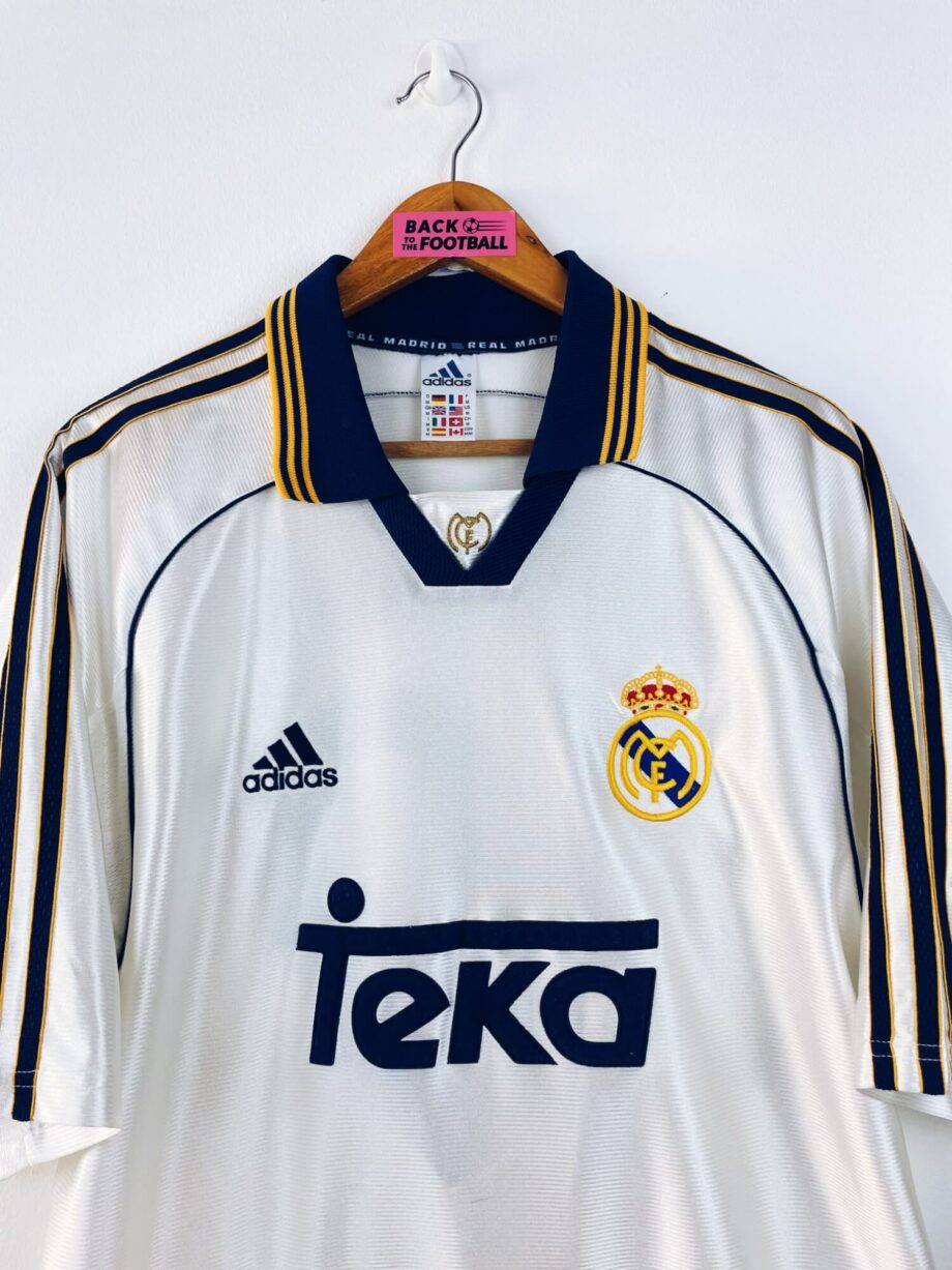 maillot vintage domicile Real Madrid 1999/2000 floqué Anelka #19