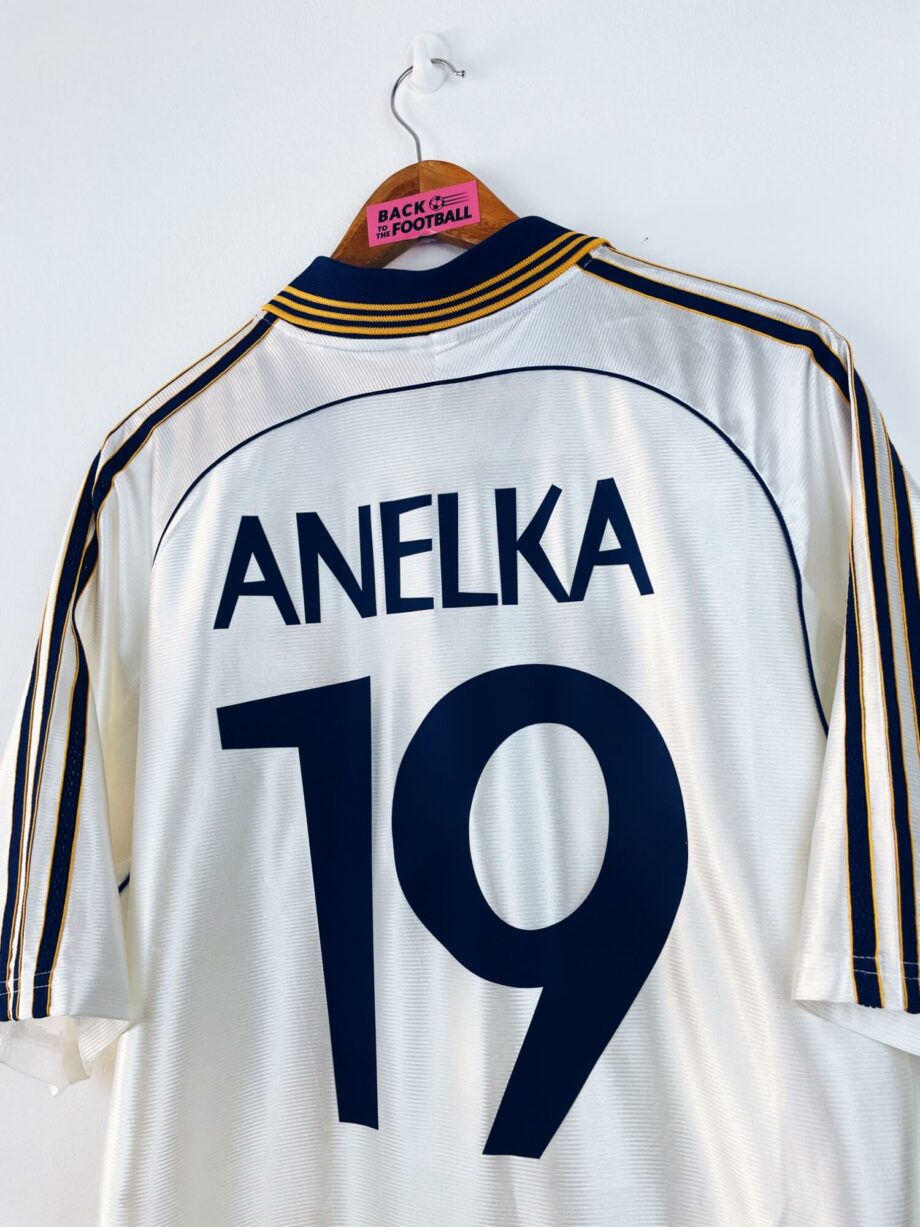 maillot vintage domicile Real Madrid 1999/2000 floqué Anelka #19