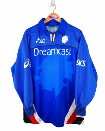 maillot vintage entrainement Sampdoria 2000/2001 manches longues