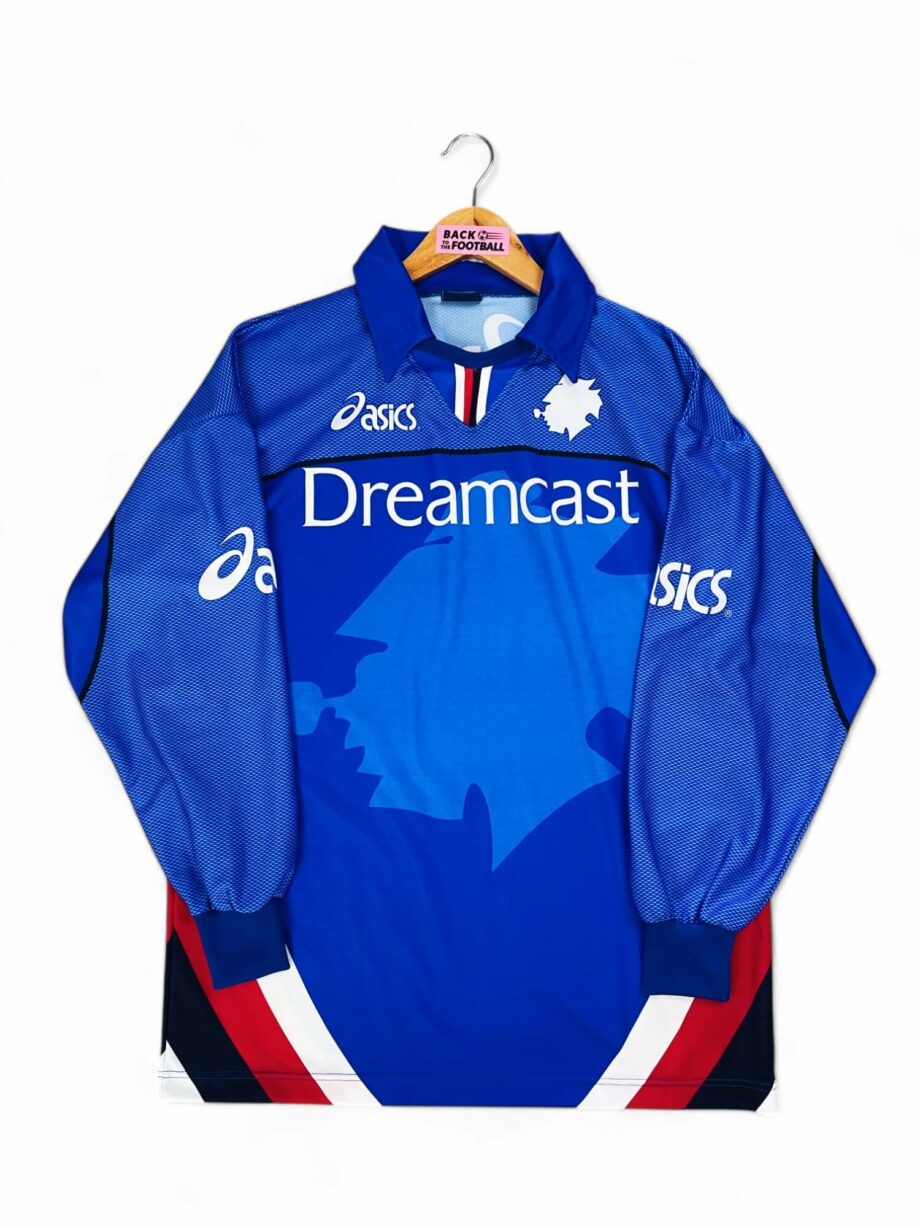 maillot vintage entrainement Sampdoria 2000/2001 manches longues