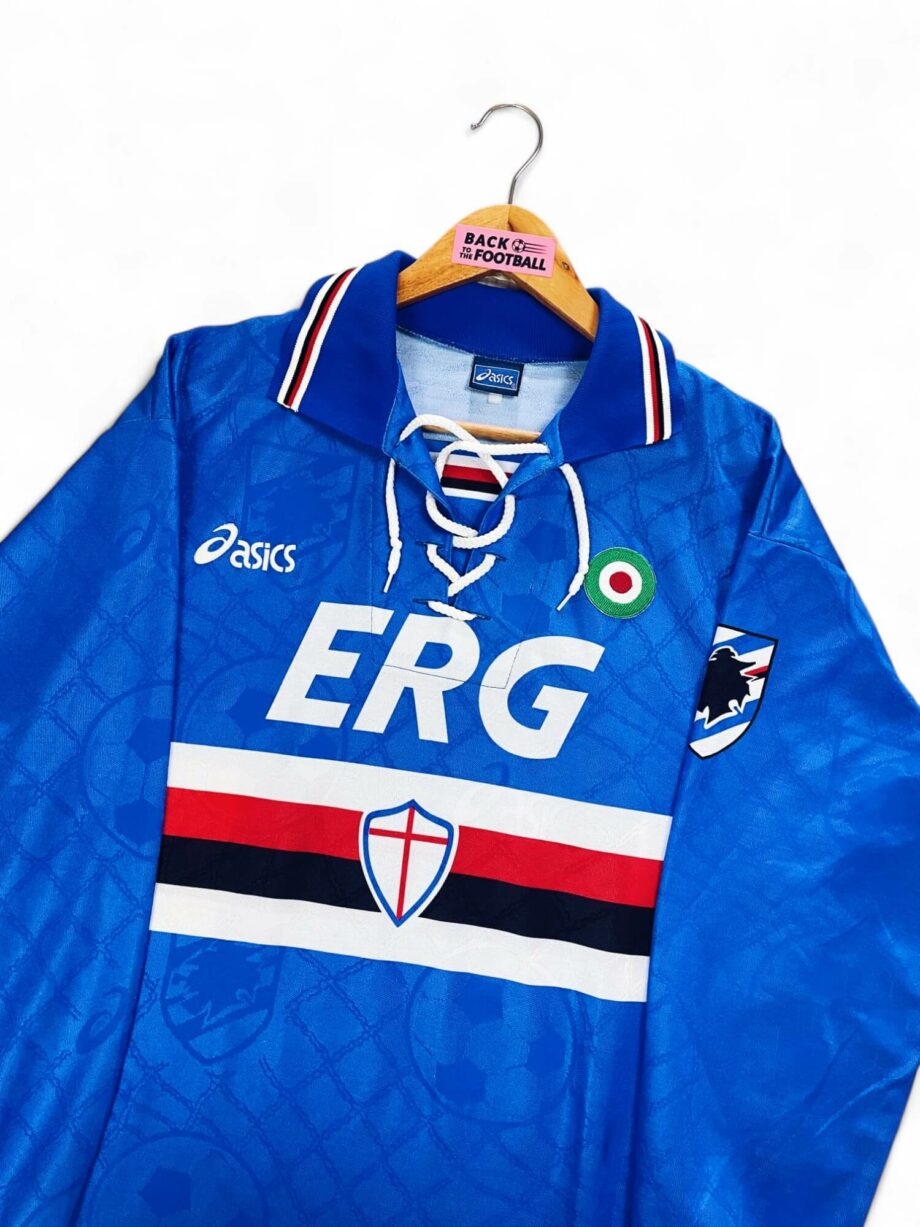 maillot vintage domicile Sampdoria 1994/1995 manches longues