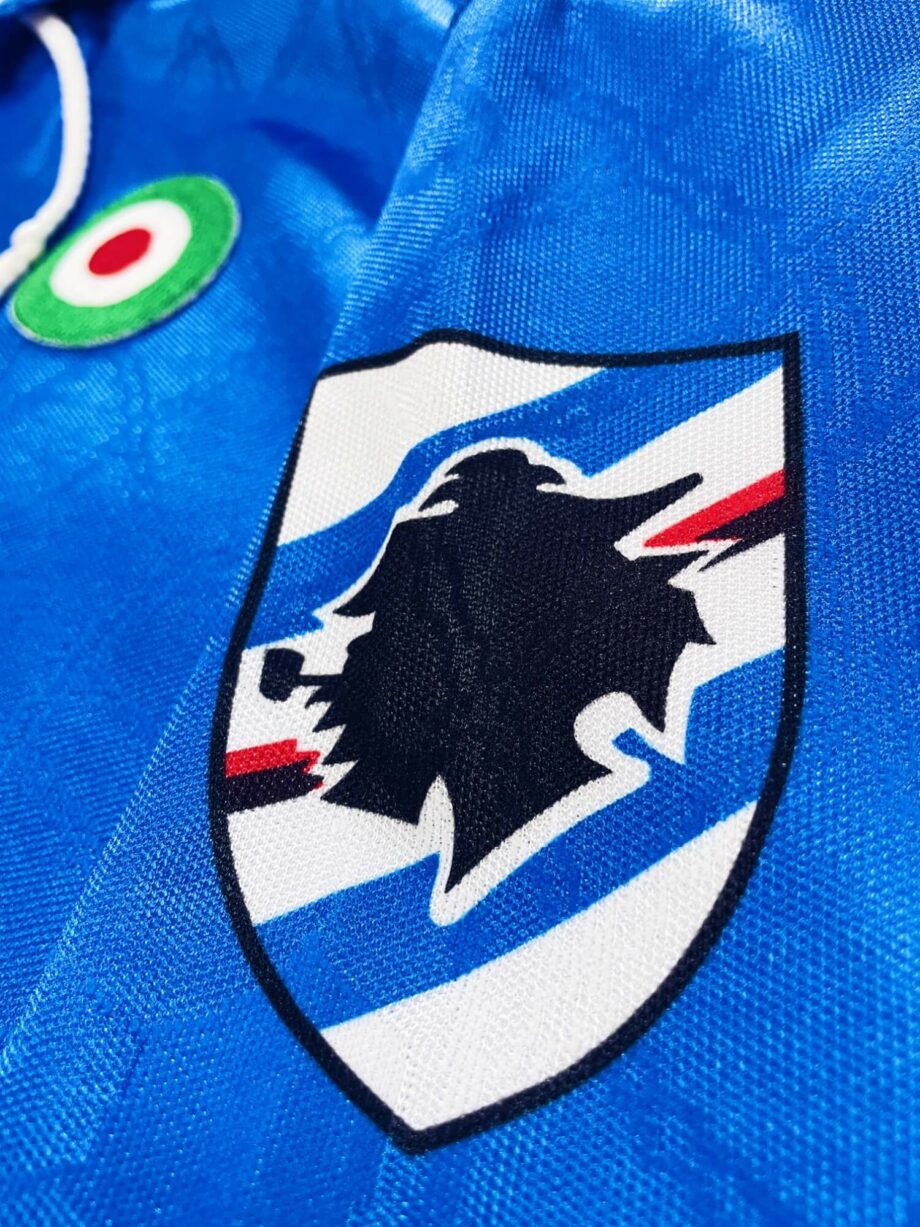 maillot vintage domicile Sampdoria 1994/1995 manches longues