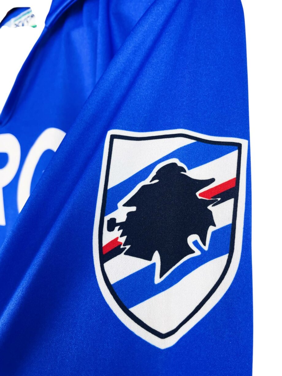 maillot vintage domicile Sampdoria 1990/1991 manches longues
