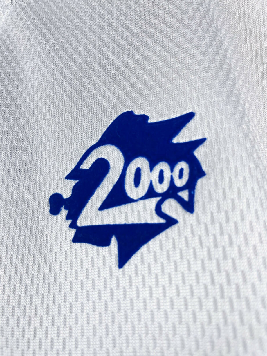 maillot vintage extérieur Sampdoria 1999/2000 manches longues porté (match worn) ou préparé (match issue) pour Tosto #6