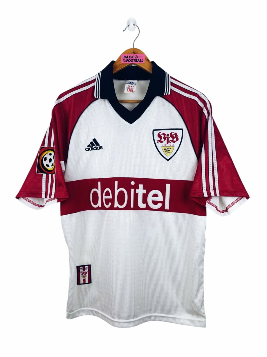 maillot vintage domicile Stuttgart 1999/2000 floqué Balakov #10