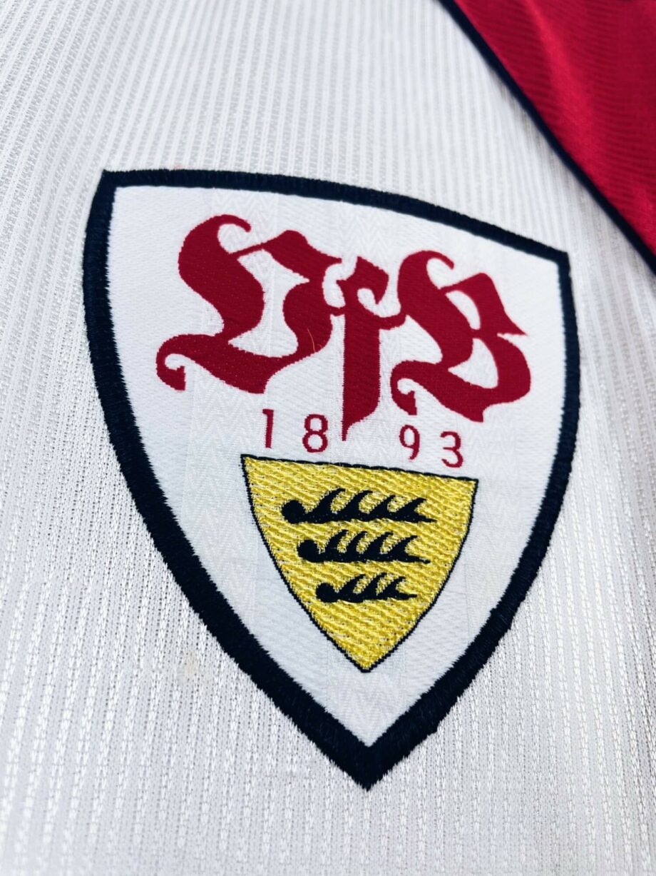 maillot vintage domicile Stuttgart 1999/2000 floqué Balakov #10