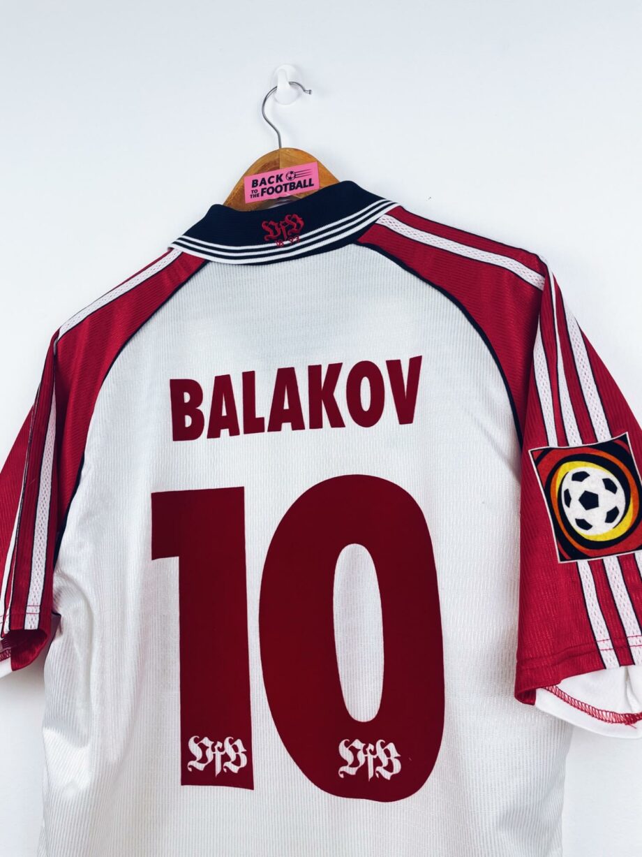 maillot vintage domicile Stuttgart 1999/2000 floqué Balakov #10