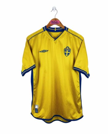 maillot vintage domicile Suède 2004