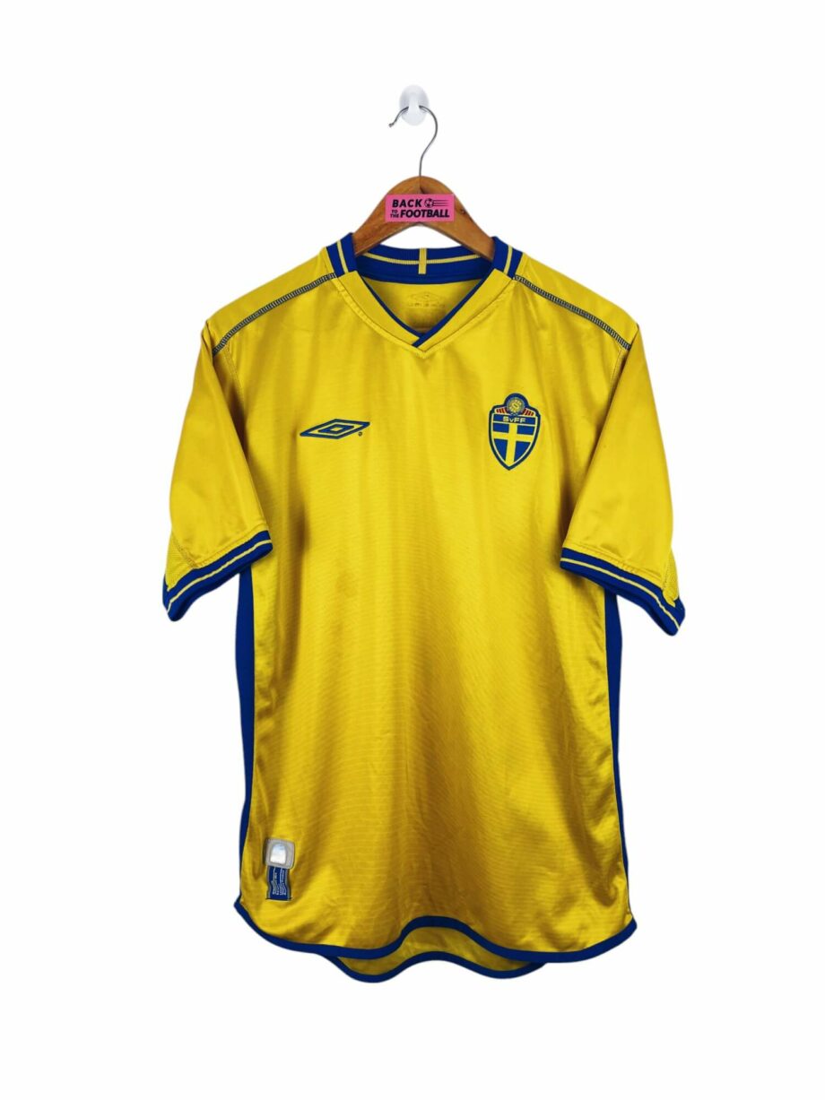 maillot vintage domicile Suède 2004