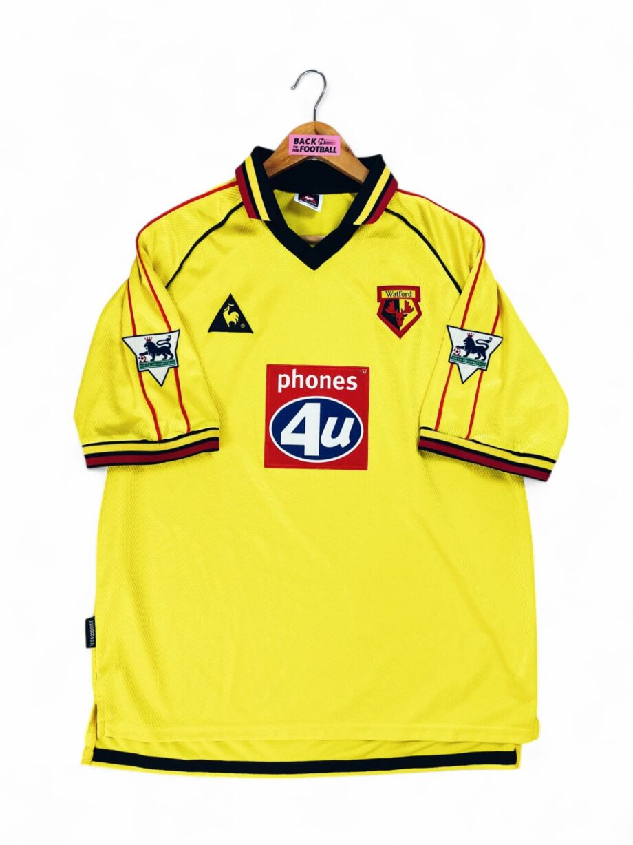 maillot vintage domicile Watford 1999/2001