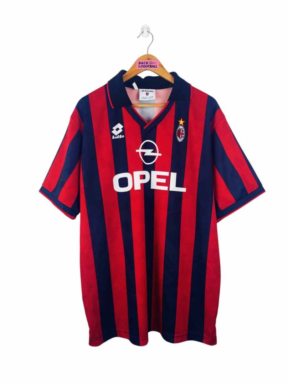 maillot vintage domicile AC Milan 1995/1996