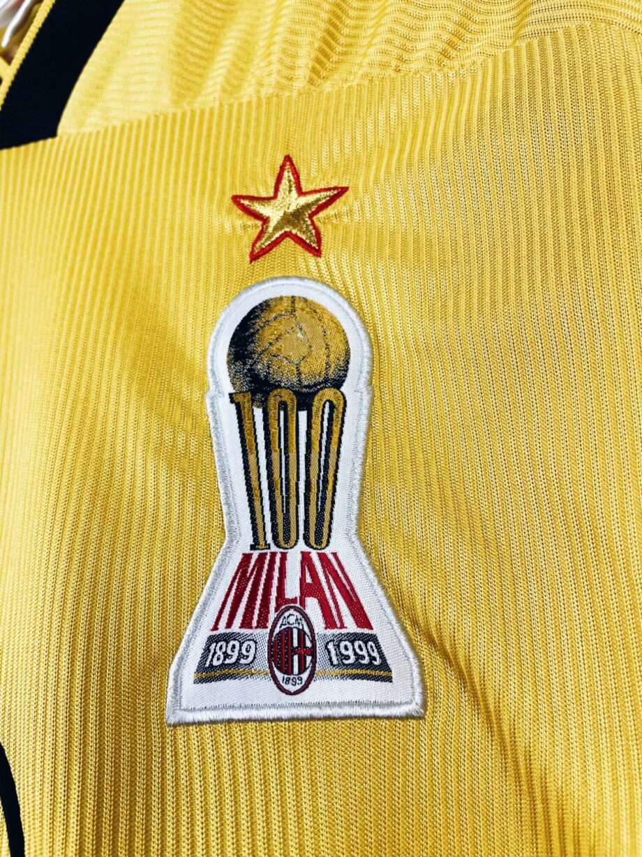 maillot vintage 4th AC Milan 1999/2000 centenaire