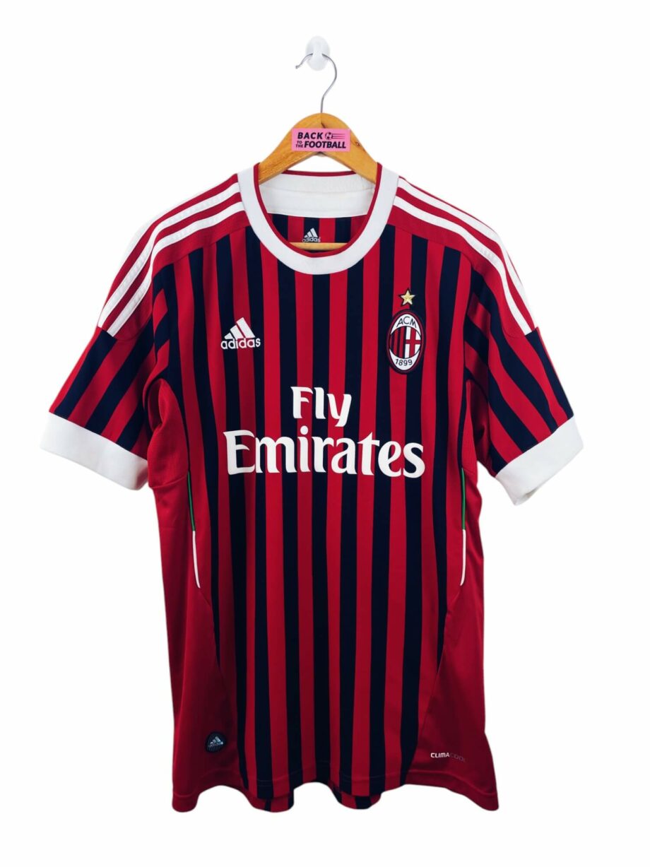 maillot vintage domicile AC Milan 2011/2012 floqué Ibrahimović #11