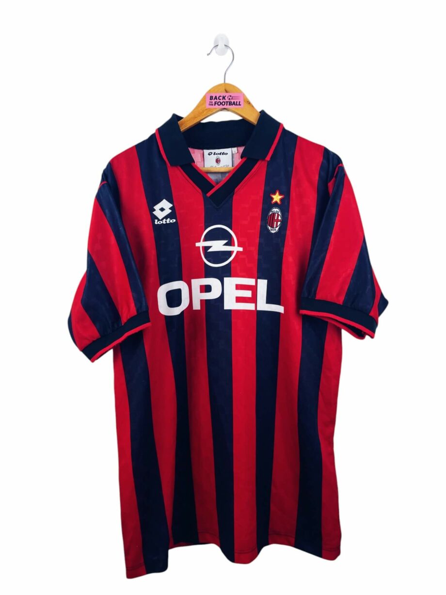 maillot vintage domicile AC Milan 1995/1996