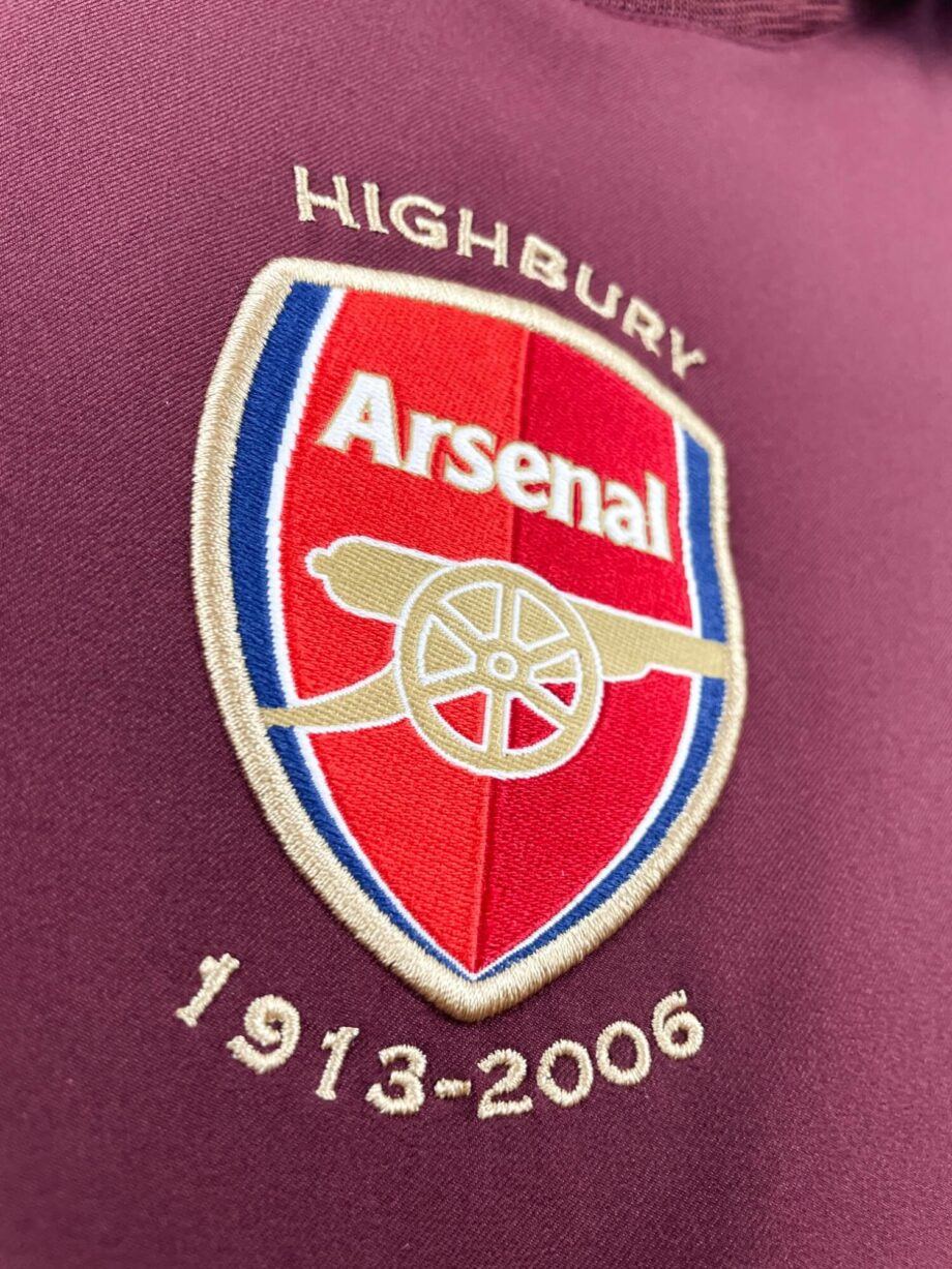 maillot vintage domicile Arsenal 2005/2006 floqué Henry #14