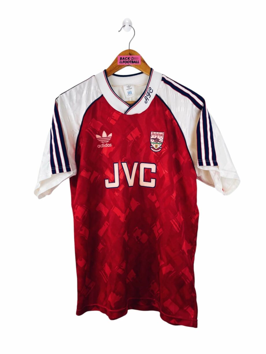 maillot vintage domicile Arsenal 1990/1992