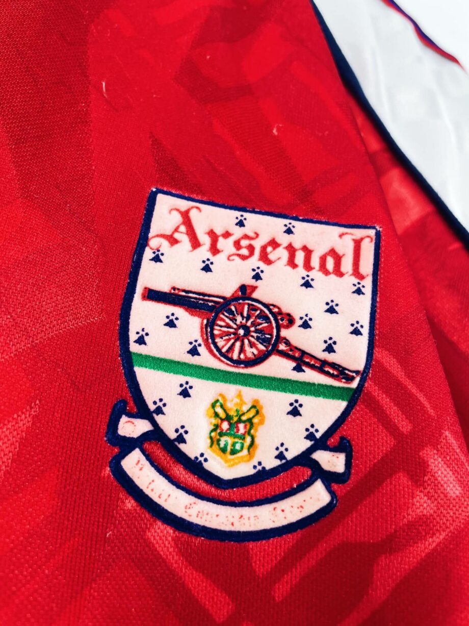 maillot vintage domicile Arsenal 1990/1992