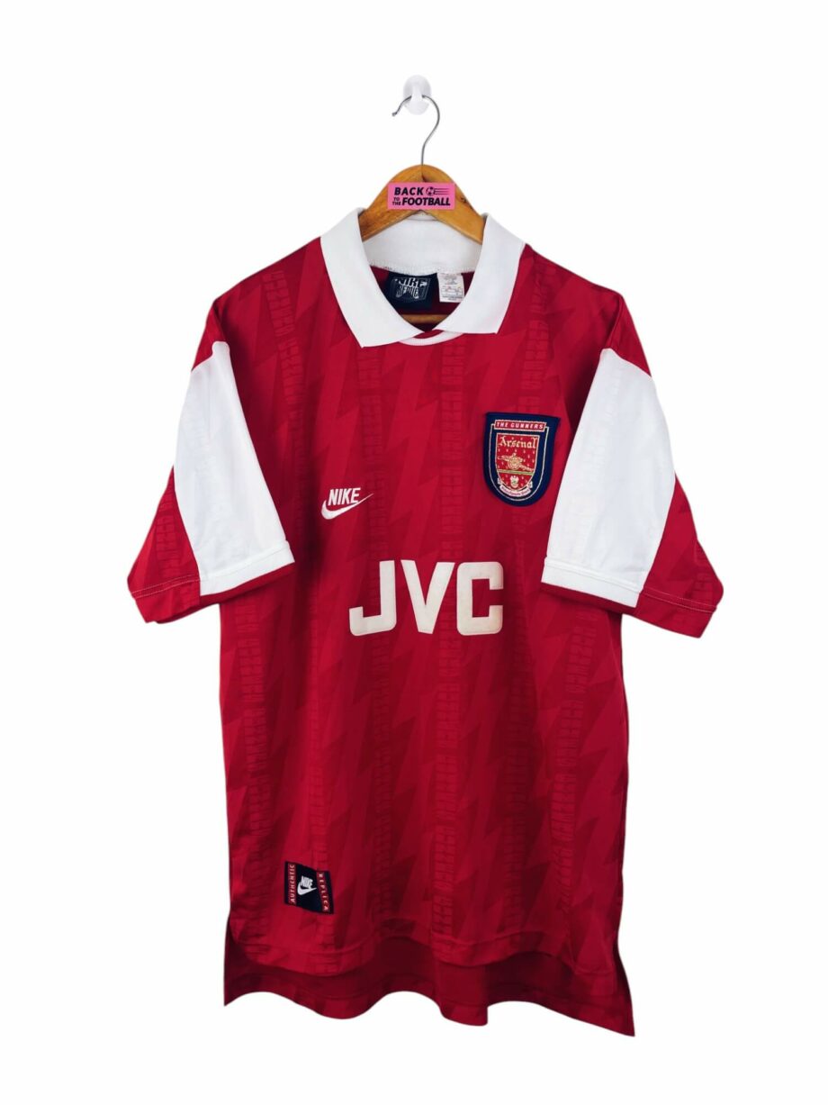 maillot vintage domicile Arsenal 1994/1996