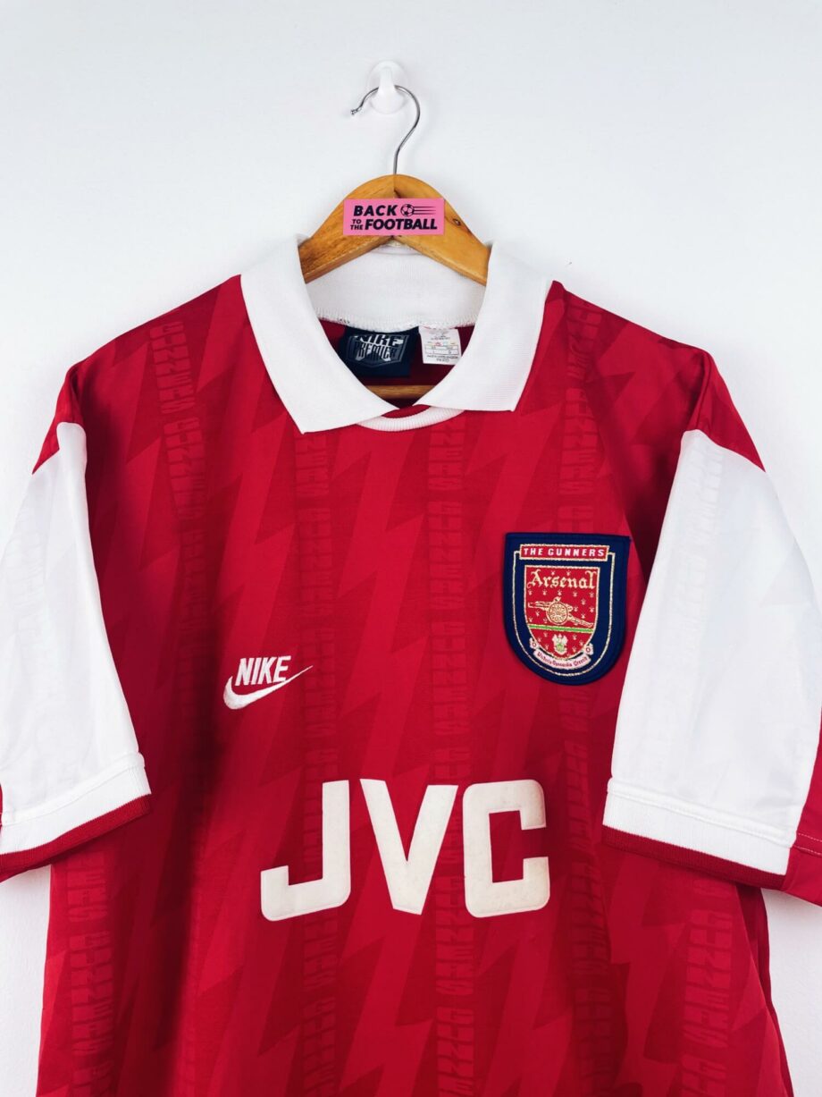 maillot vintage domicile Arsenal 1994/1996