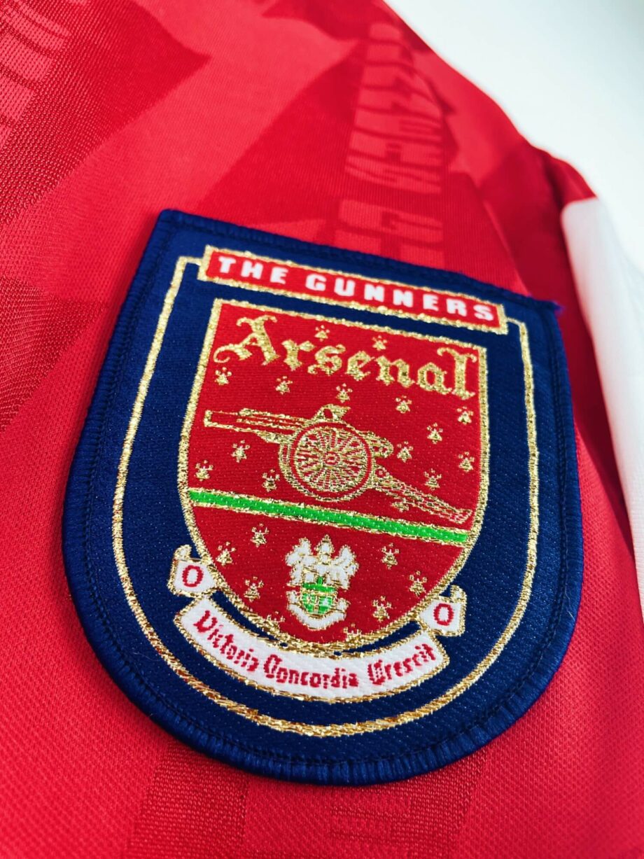 maillot vintage domicile Arsenal 1994/1996