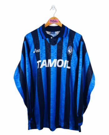 maillot vintage domicile Atalanta 1995/1996 manches longues