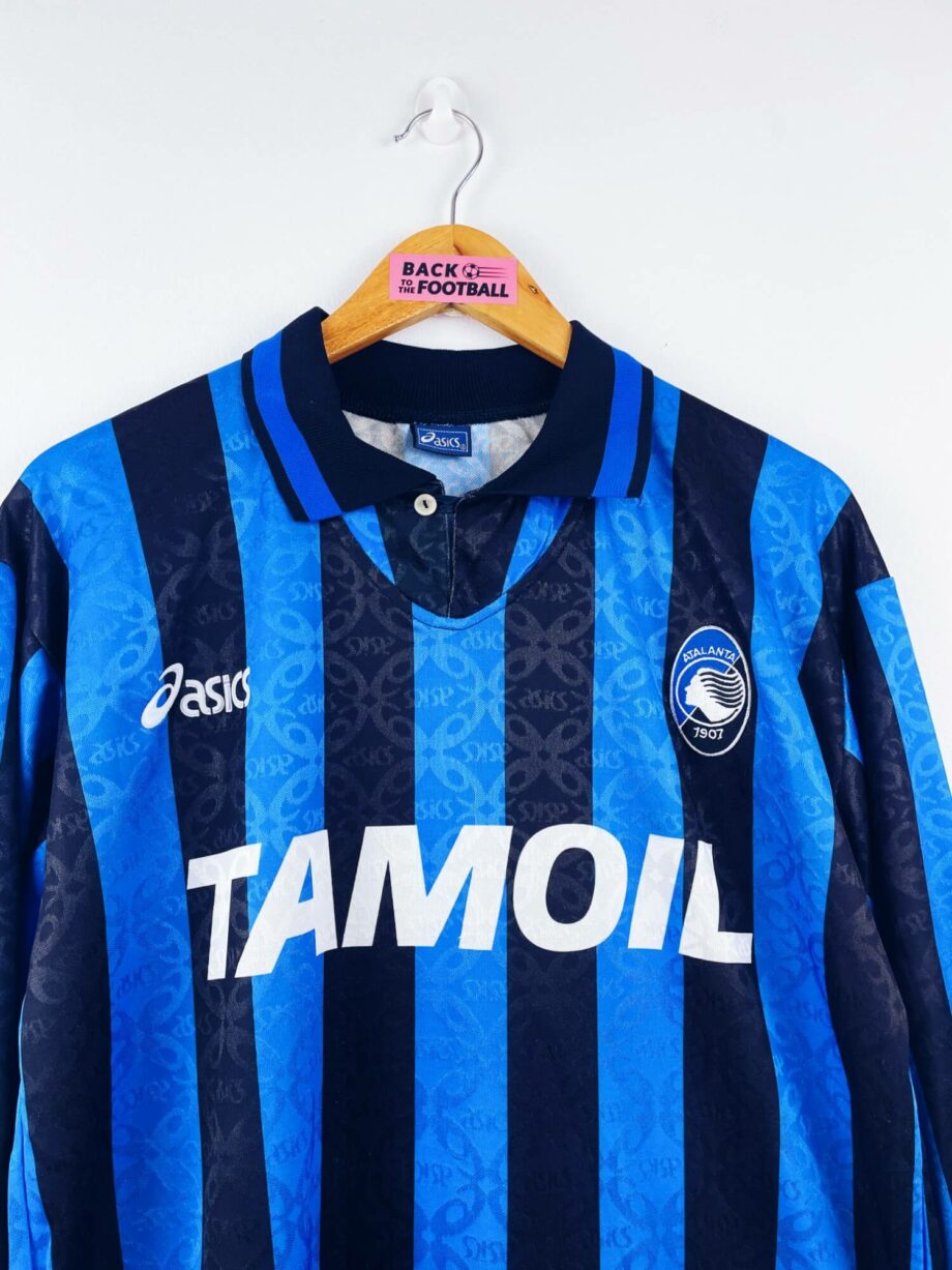 maillot vintage domicile Atalanta 1995/1996 manches longues