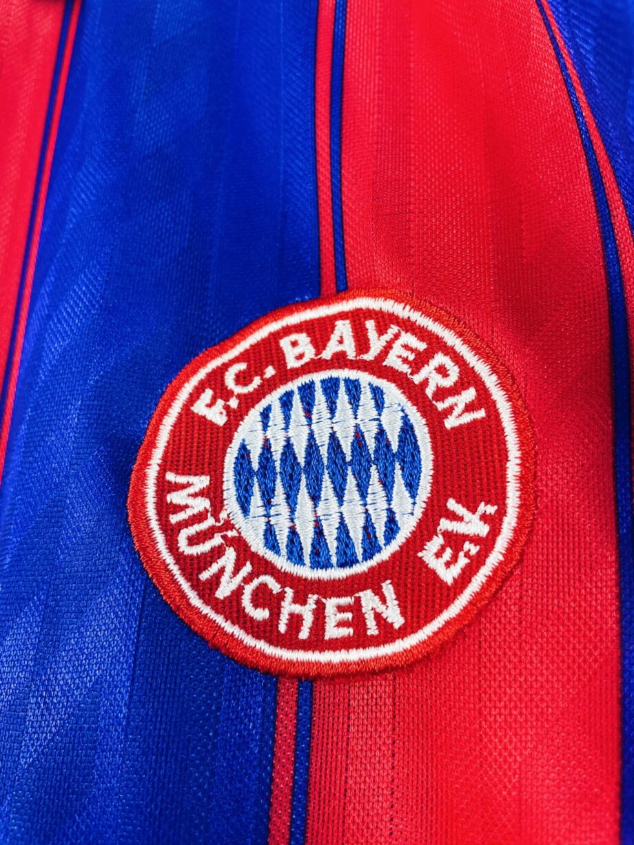 maillot vintage domicile Bayern Munich 1995/1997 floqué Klinsmann #18