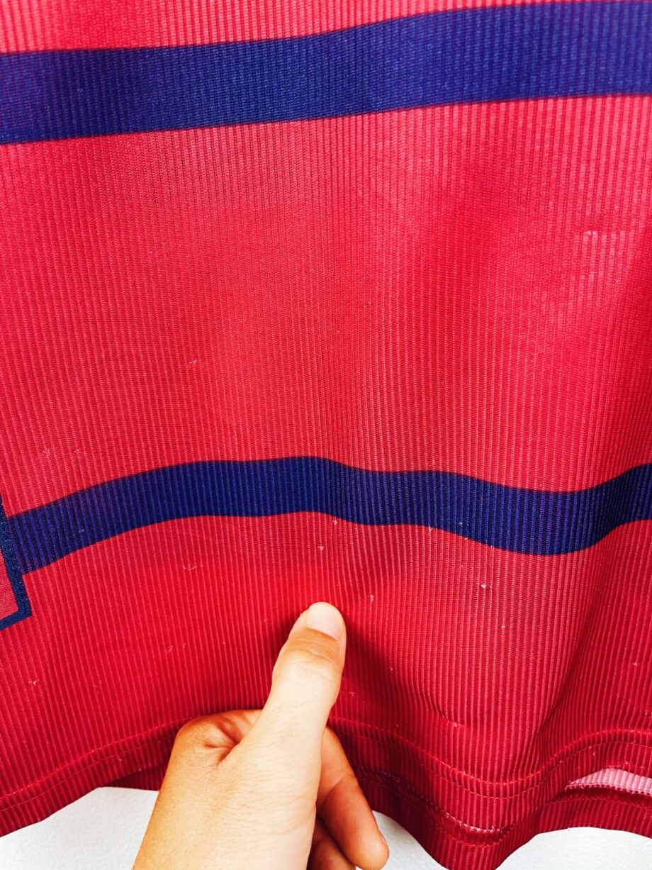 maillot vintage extérieur Bayern Munich 1998/2000 floqué Elber #9