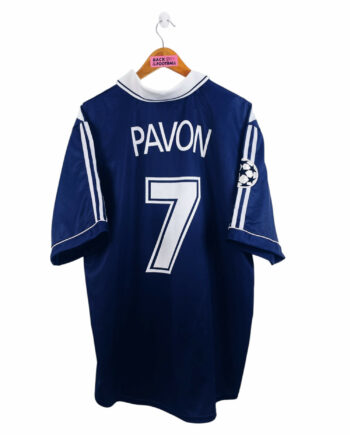 maillot vintage third Girondins de Bordeaux 1999/2000 floqué Pavon #7