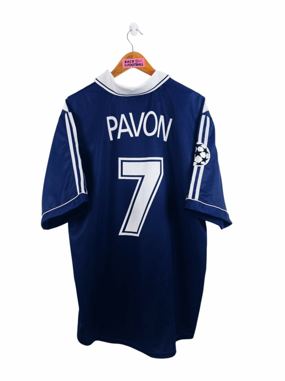 maillot vintage third Girondins de Bordeaux 1999/2000 floqué Pavon #7