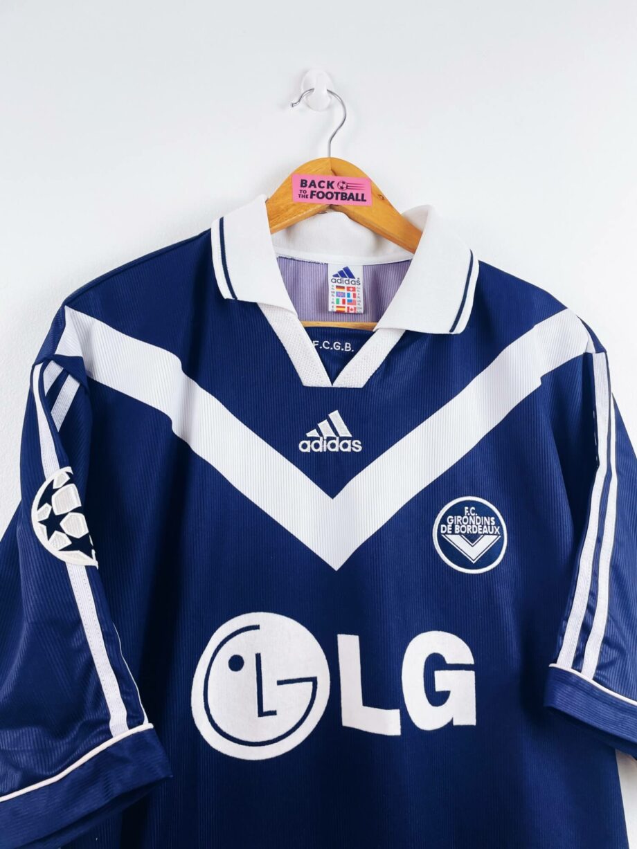 maillot vintage third Girondins de Bordeaux 1999/2000 floqué Pavon #7