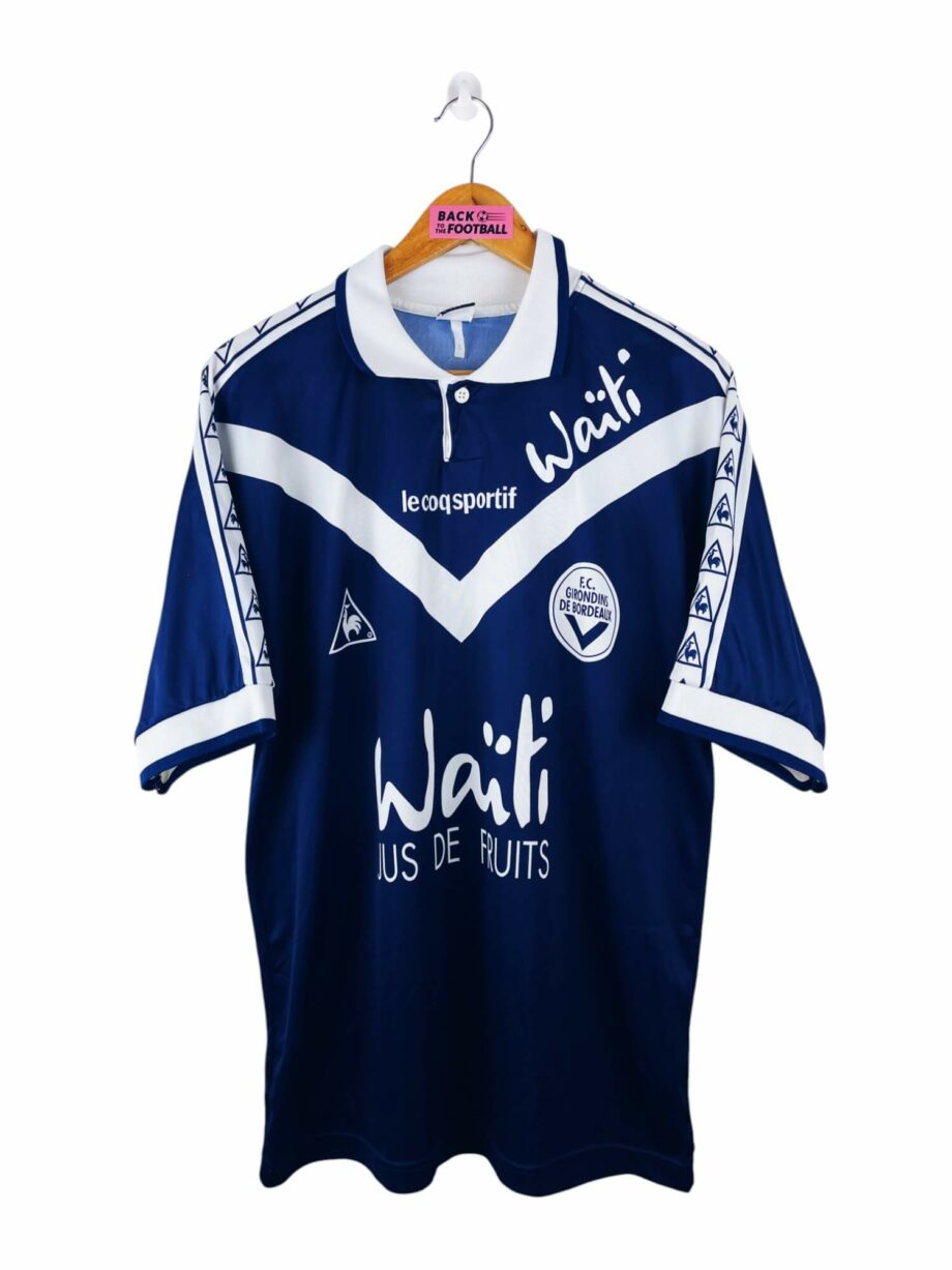 maillot vintage domicile Girondins de Bordeaux 1996/1997 floqué Papin #27
