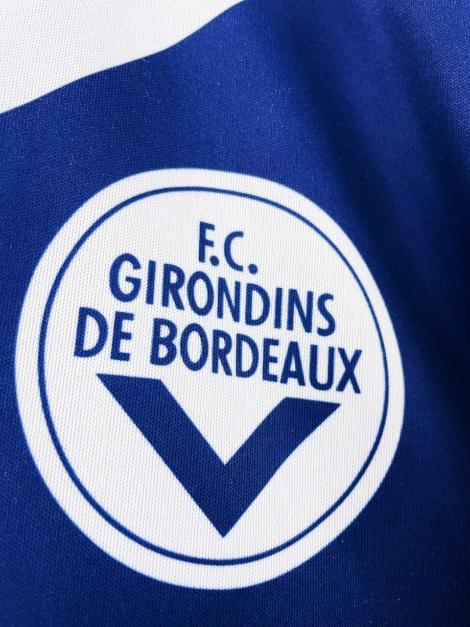 maillot vintage domicile Girondins de Bordeaux 1996/1997 floqué Papin #27