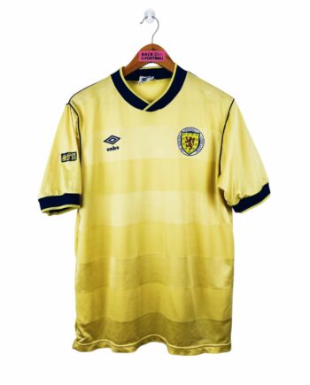 maillot vintage extérieur Ecosse 1986
