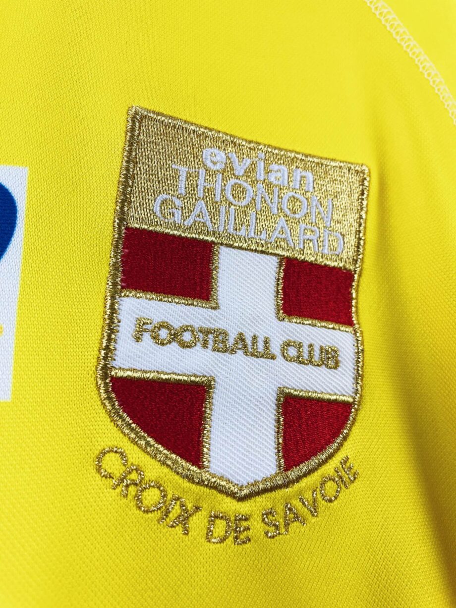 maillot vintage gardien Evian Thonon Gaillard 2011/2012 préparé (match issue) pour Durand #1